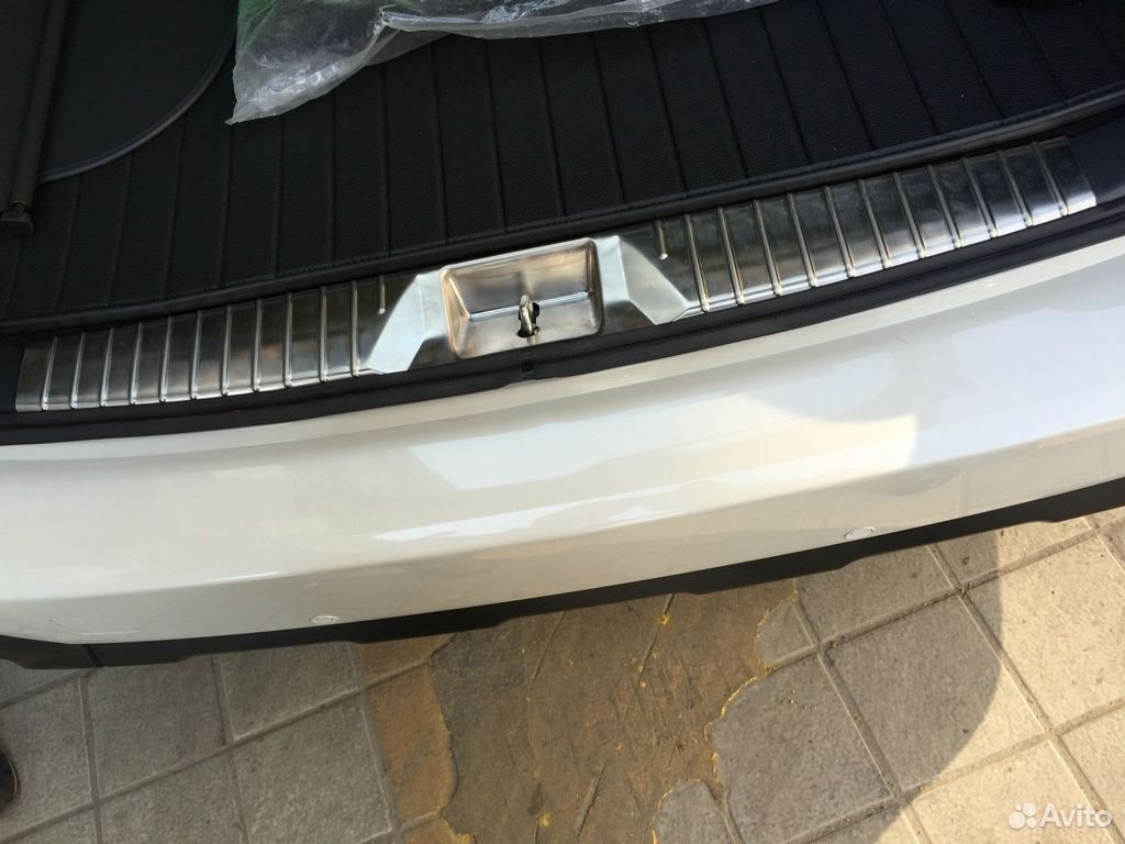 Накладка на бампер (внутренняя) Subaru Outback (20