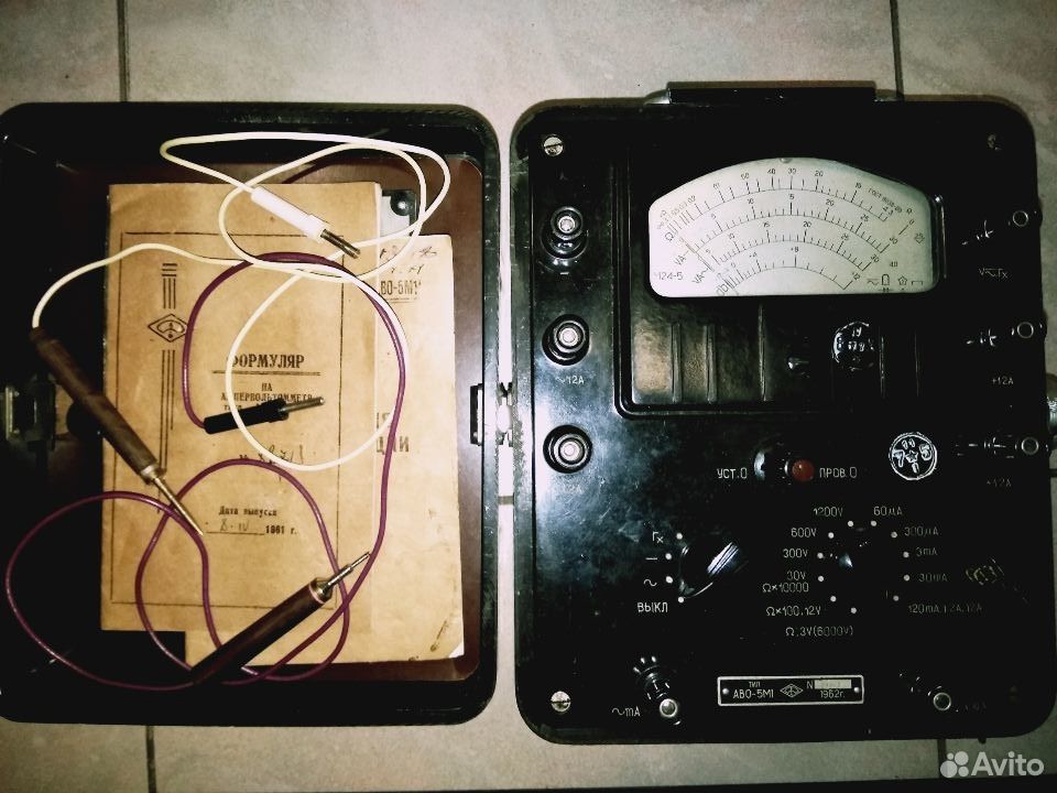Прибор аво 5м1 инструкция описание схема