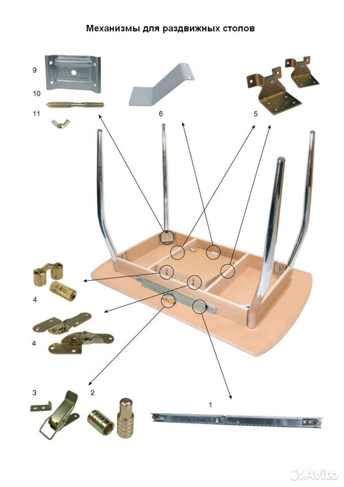 Механизм Для Раздвижного Стола Купить В Спб