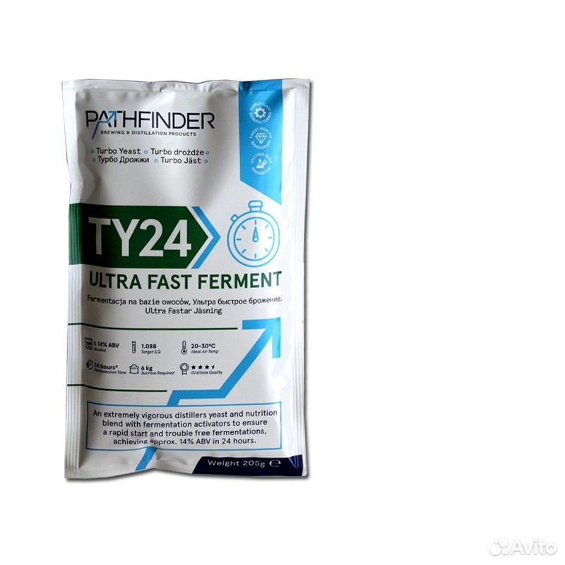 Спиртовые дрожжи pathfinder 24 ultra fast ferment купить на Зозу.ру - фотография № 1