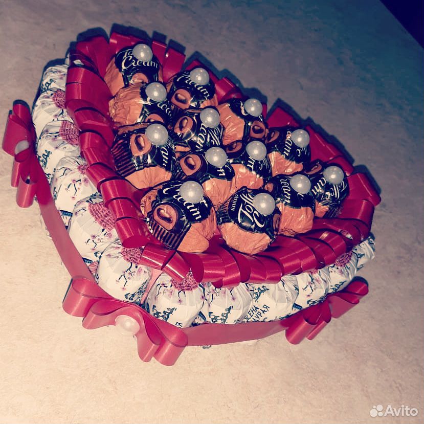 Торты, корзинки из конфет на заказ купить на Зозу.ру - фотография № 5