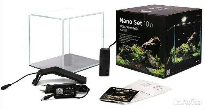 AquaLighter Nano Set аквариумный набор, 10 л купить на Зозу.ру - фотография № 1