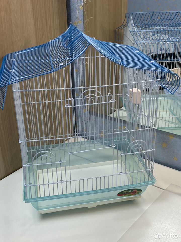 Клетка для маленьких попугаев купить на Зозу.ру - фотография № 3