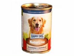 Happy Dog Телятина/Индейка 400г консерва для собак