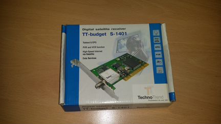 Спутниковая карта Technotrend TT-budget S-1401