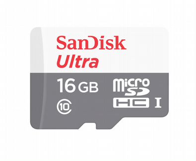 Карта памяти SanDisk ultra 16 GB