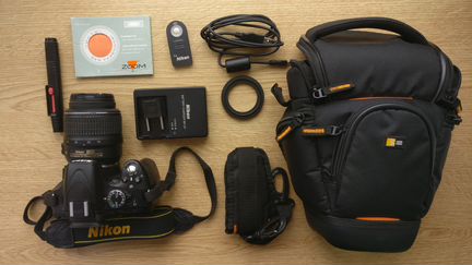 Фотоаппарат Nikon D5100 c объективом Nikon 18-55mm
