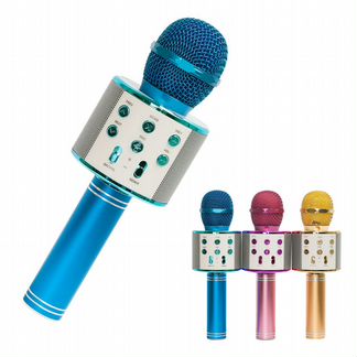 Микрофон Колонка FM-радио USB Micro-SD WS-858