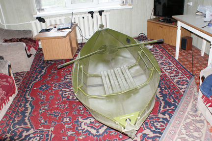 Складная алюминивая лодка восьмиклинка Чкаловского