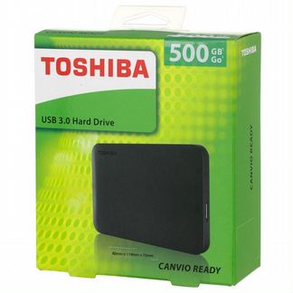Внешний жесткий диск toshiba 500 Гб, черный
