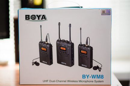 Радиомикрофоны Boya BY-WM8