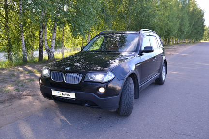 BMW X3 2.5 AT, 2007, внедорожник