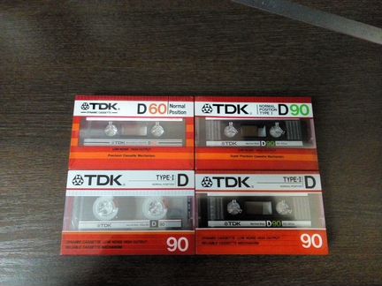 Аудиокассет TDK D