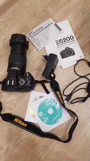 Зеркальный фотоаппарат Nikon D5200