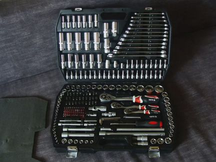 Набор инструментов,головки и ключи Yato 216 Оригин
