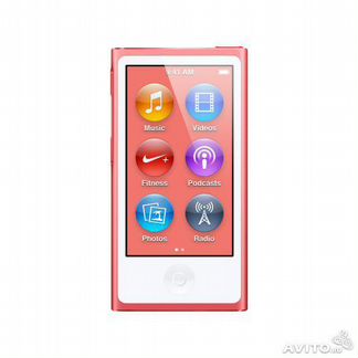 Новый розовый iPod nano 7