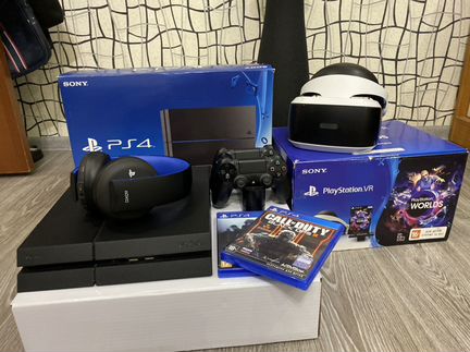 Sony PS4 500 gb + PS VR