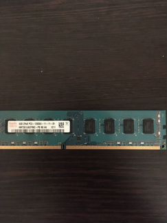 Оперативная память DDR3 8GB 1600MHZ hynix 2RX8 PC3