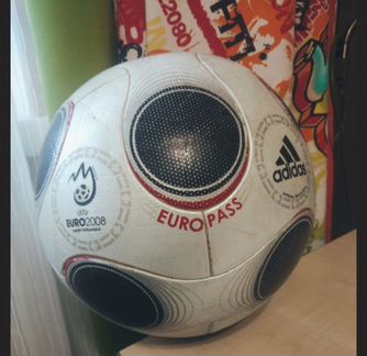 Футбольный мяч adidas,euro 2008