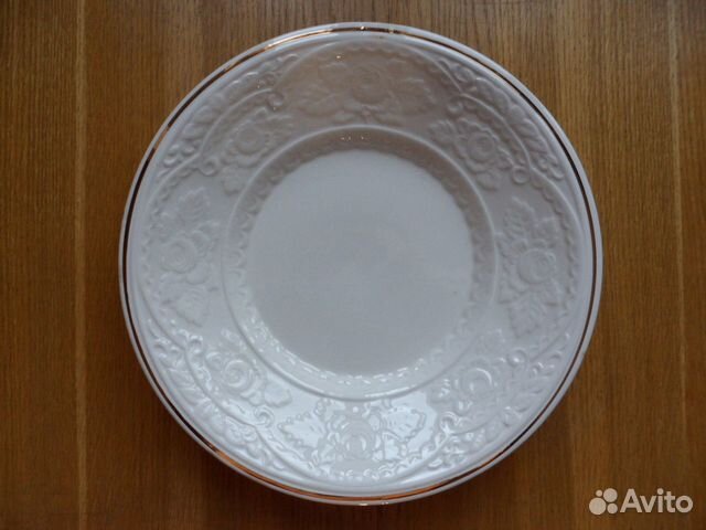 Большая тарелка, Блюдо, Зик Конаково, СССР, 26 см