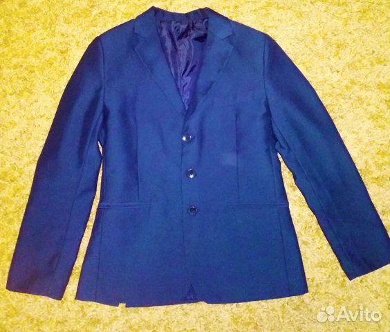 Пиджак школьный для подростка р-р 152-156