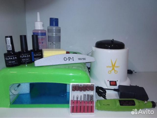Стартовый набор для маникюра с оборудованием