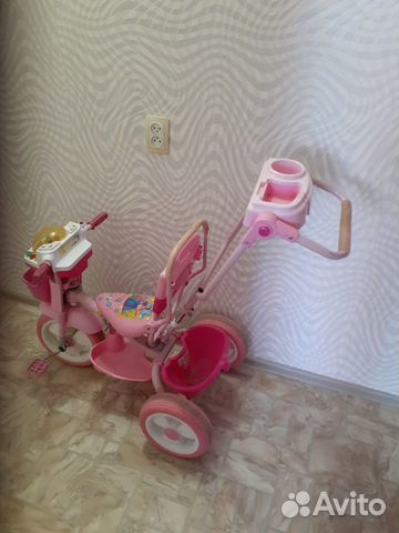 Трехколесный детский велосипед бу