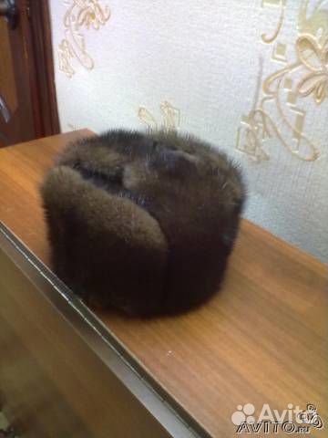 Шапка норковая мужская