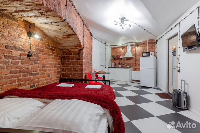 

Квартира-студия, 32 м², 1 кровать