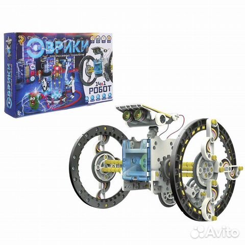 Эврики: Набор для опытов «Робот», 14в1
