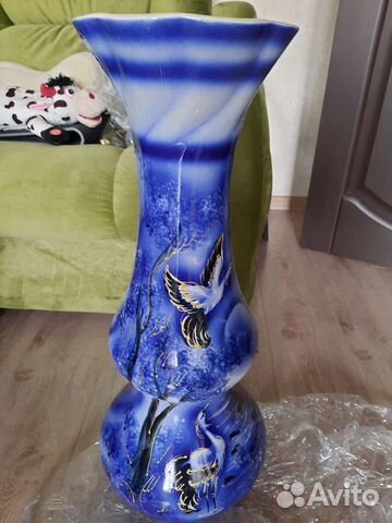 Ваза напольная керамическая