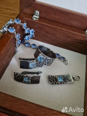 Комплект Прибалтика, топазы