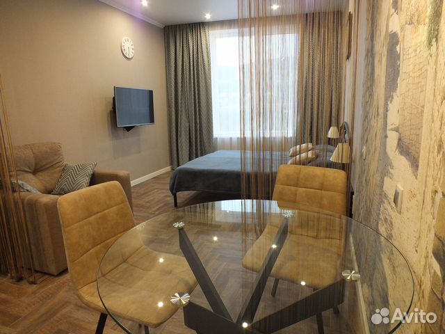 

Квартира-студия, 32 м², 2 кровати