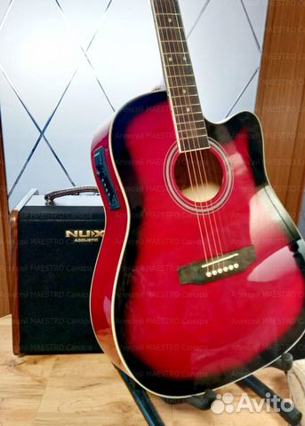 Гитара Электроакустическая /Новая