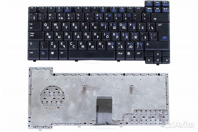 Новая клавиатура HP Compaq nc6200 черная KHP101