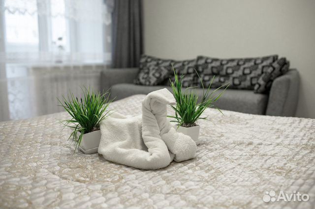 

1-к. квартира, 44 м², 2 кровати