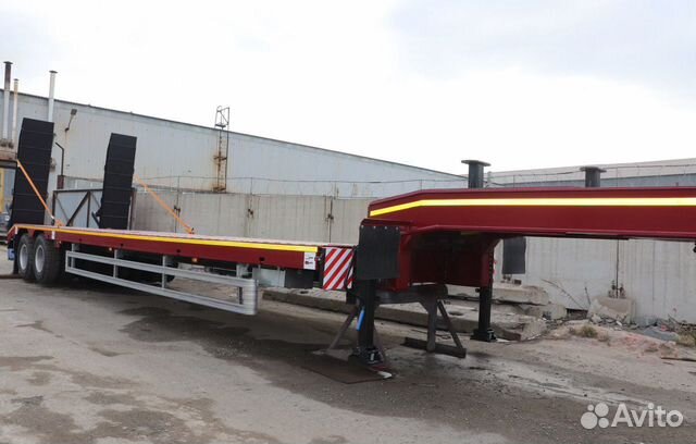 Полуприцеп трал (тяжеловоз) Saab 9891, 2023