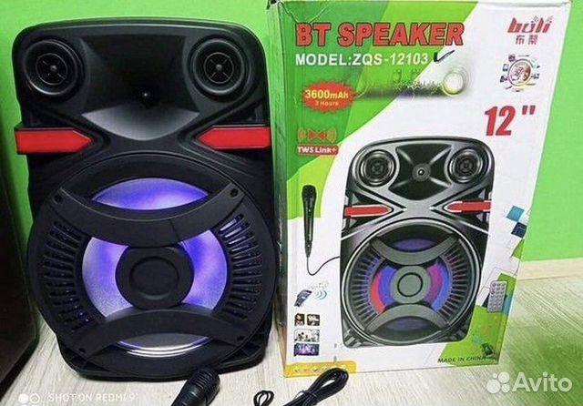 Bluetooth колонка напольная