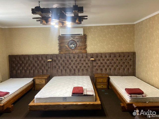 

1-к. квартира, 54 м², 3 кровати