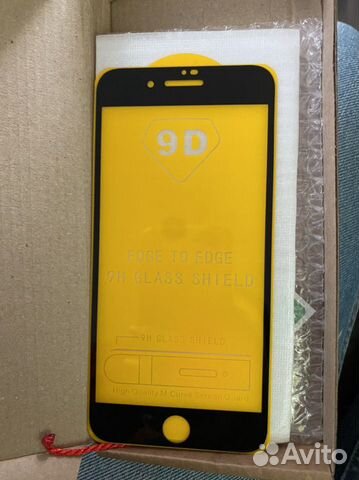 Защитное стекло iPhone 7, 8 plus