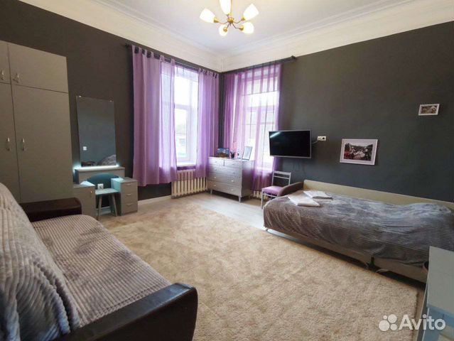 

1-к. квартира, 45 м², 3 кровати