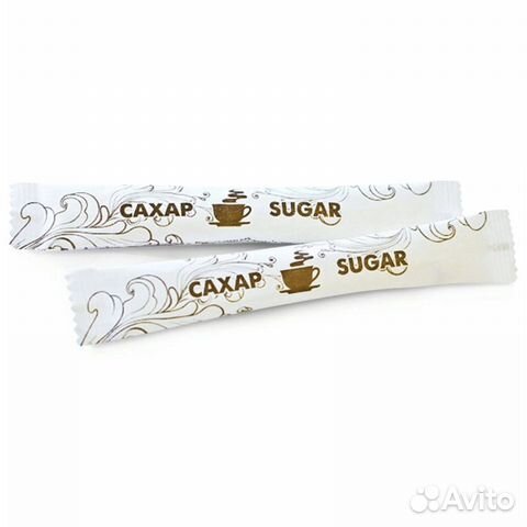 Сахар порционный в стиках, 5 гр 1000 шт/кор