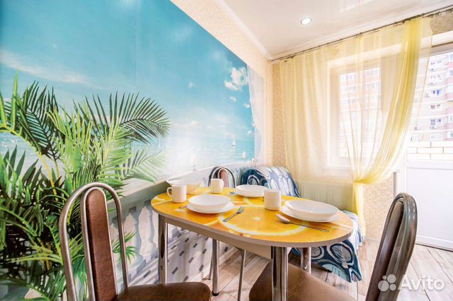 

1-к. квартира, 38 м², 4 кровати