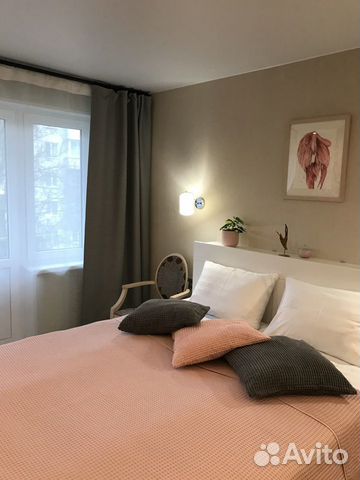 

2-к. квартира, 43,2 м², 2 кровати