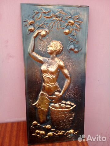 Панно-Чеканка «Яблонька»