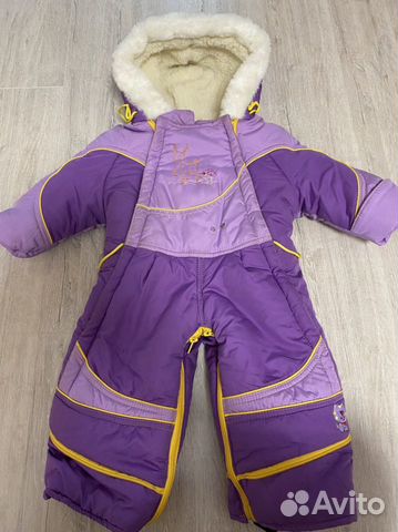Зимний комбинезон для девочки