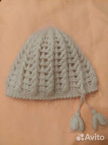 Шапка для девочки из ровницы