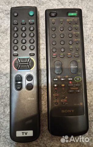Пульт телевизор sony,видеомагнитафон RM-836,RM-841