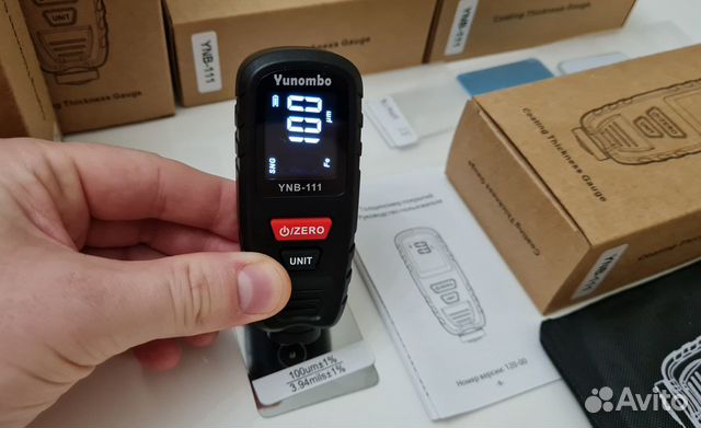 Проф толщиномер YNB-111 +ZN (Цинк)