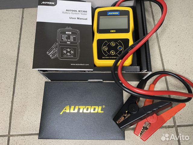 Тестер для Аккумуляторов Autool BT360